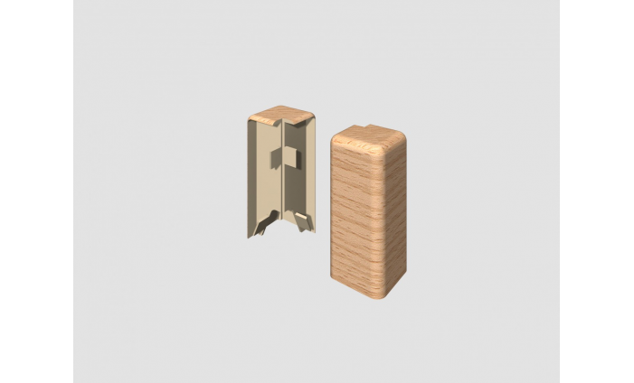 Buk naturálny- Vonkajší roh