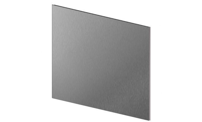 MPC stenový panel hladký XL-Brushed Steel 60 x 265 cm