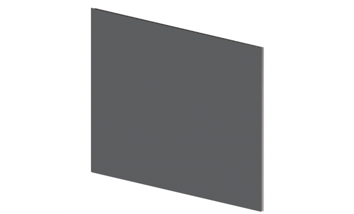 MPC stenový panel hladký XL-Deep Grey 60 x 265 cm