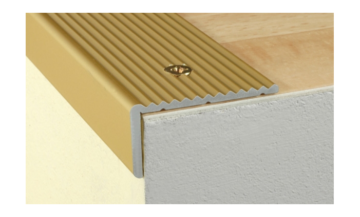 Schodový profil 40x20 Striebro