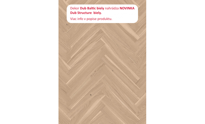 BOEN Dub Baltic biely