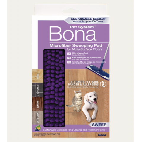 Bona Pet Microfiber Sweeping Pad- utierka na chlpy