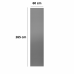 MPC stenový panel hladký XL-Brushed Steel 60 x 265 cm